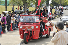 多彩な車両に走行いただきました。