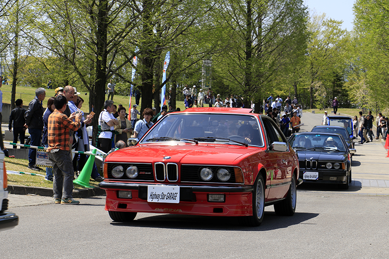 ▼フェラーリテスタロッサ、フォードGT40をはじめ今年も多彩な車両に走行いただきました。