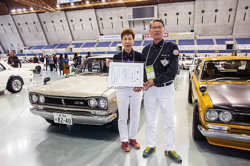 ▼大賞：青木 美代子さん所有の「ハコスカGT-R」