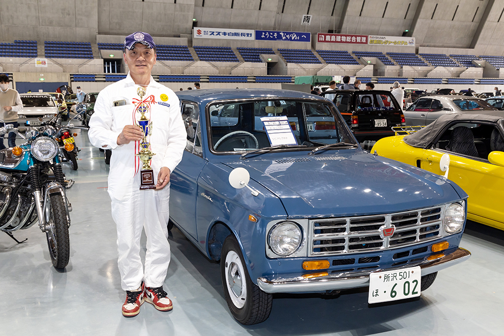 ▼abn長野朝日放送賞：有山 康夫さん所有の「ホンダL700」