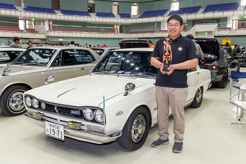 良いセンスで賞：星野 颯太さん所有の「ハコスカ4ドア2000GT」