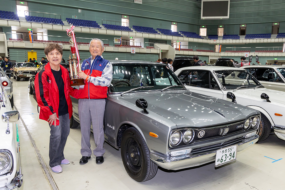 ▼大賞：浅見 正雄さん所有の「ハコスカ4ドア2000GT」