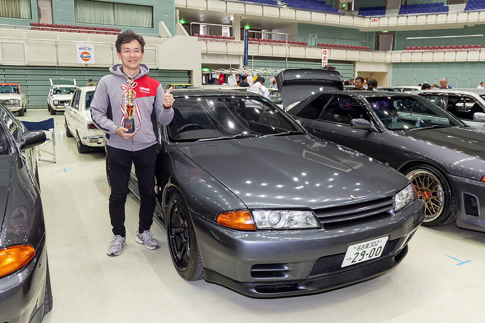 ハイパフォーマンス賞：横井 周平さん所有の「スカイライン R32GT-R（S2）」