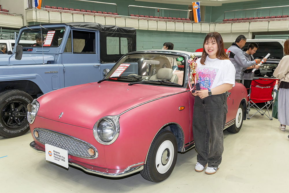 レディス賞：後閑 尚美きさん所有の「フィガロ」