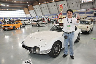 飯坂　章さん所有の「トヨタ2000GT」