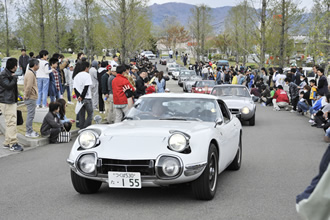 今年もたくさんの車両に走行いただきました。 
