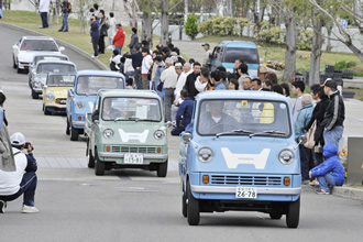 今年もたくさんの車両に走行いただきました。 
