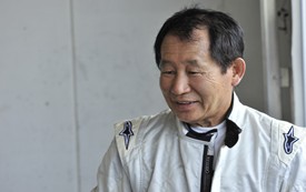 櫻井眞一郎ゆかりのレーシングカー・デモ走行 