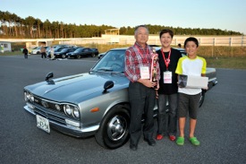 日産自動車賞　浅見政雄さん所有の「ハコスカ2000GT」